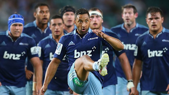 Benji Marshall didn’t have much success during his time with the Auckland Blues during the 2014 Super Rugby season.