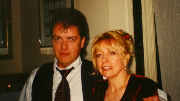 Terence Hodson and his wife Christine in 2000. They were murdered in their Kew home in May 2004.