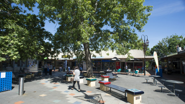 The Curtin shopping centre in its present iteration.