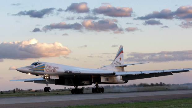 Russia's strategic bomber Tu-160 has been sent to Venezuela.