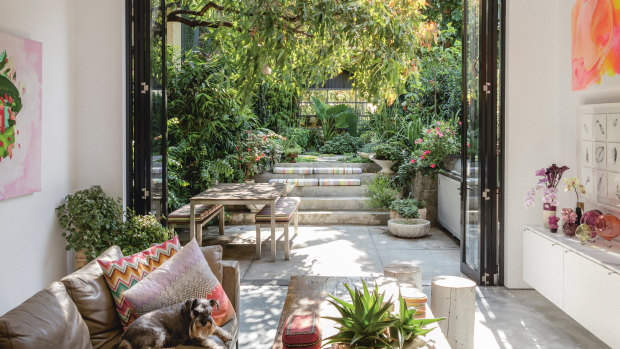 A green sanctuary in Sydney designed by Richard Unsworth of Garden Life, from <i>The Gardens of Eden</i>.