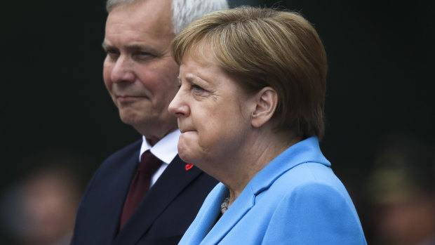 Angela Merkel said she was working through the issue after her third bout of shaking in public.