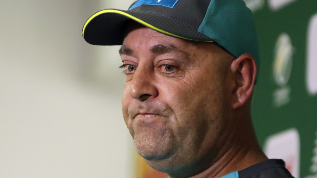 Stood down as coach: Darren Lehmann put pressure on the board to reconsider their position on the players.