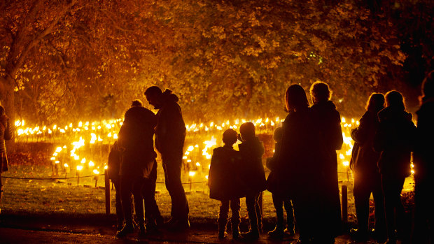 Last year’s Lightscape drew people out of their homes, and it’s sure to do the same this year.