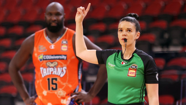 Jacqui Dover is set to join the NBA’s trainee referees program.