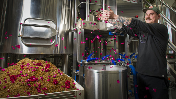Capital Brewing Co head brewer, Wade Hurley is a romantic at heart.