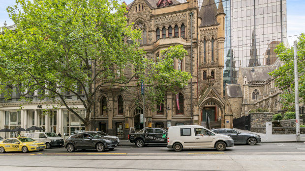 The Assembly Hall at 156 Collins Street.