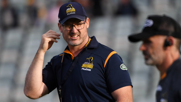 Win-win: Brumbies coach Dan McKellar may not have to choose club over country after all. 