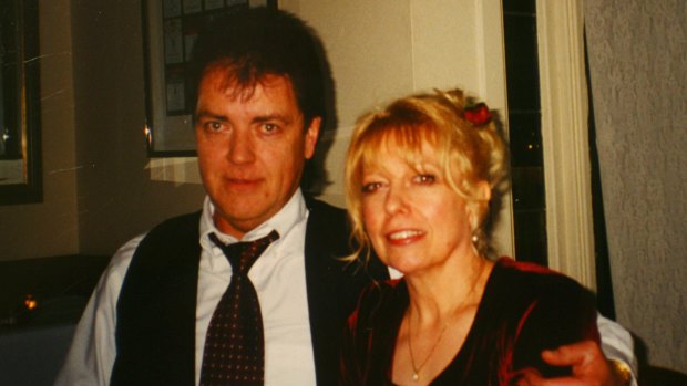 Terence Hodson and his wife Christine in 2000. They were murdered in their Kew home in May 2004.