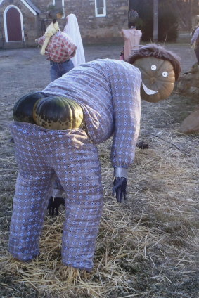 Still one of our all-time favourite entries in the Collector scarecrow competition.