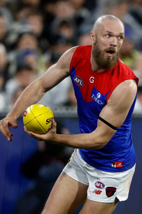 Max Gawn was outstanding in the qualifying final but needs to back up his form against Carlton.