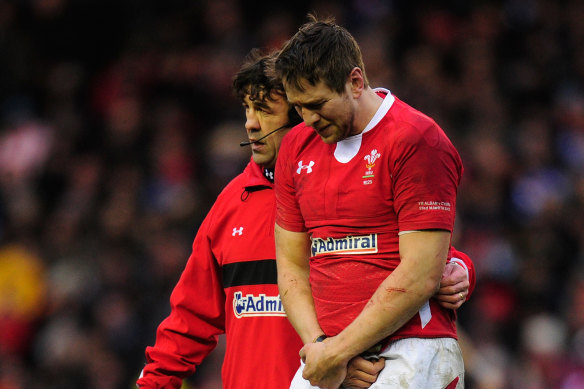 Grim diagnosis: Former Wales star Ryan Jones.