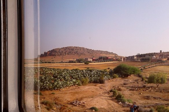 Taking the train brings views of Morocco’s arable landscapes and a closer look at its smaller towns.