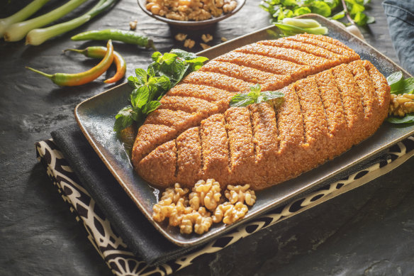 Punchy: traditional Lebanese kibbeh nayyeh.