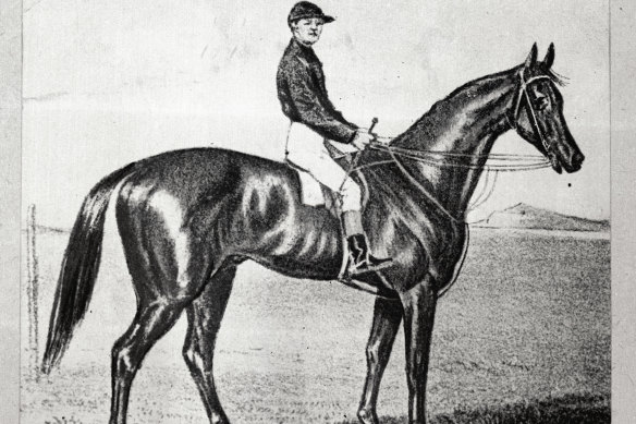 Archer, winner of the first and second Melbourne Cup in 1861 and 1862.