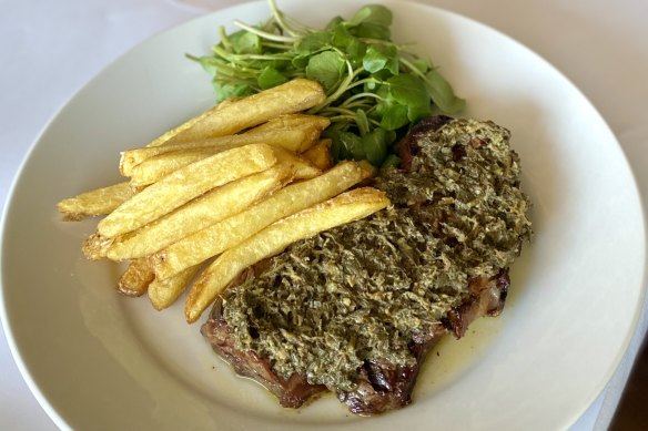 La Bastide’s steak frite.