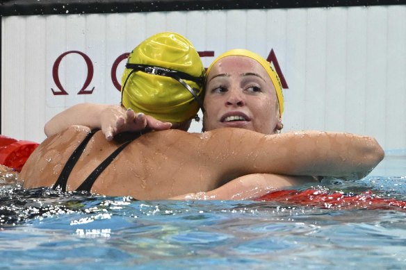 Aussies Mollie O’Callaghan and Shayna Jack missed out on a medal in the women’s 100m freestyle final.