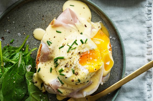 Jill Dupleix's eggs benedict masterclass.