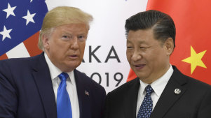 'I don;t even know if I want to speak to him right now': US President Donald Trump with Chinese President Xi Jinping.