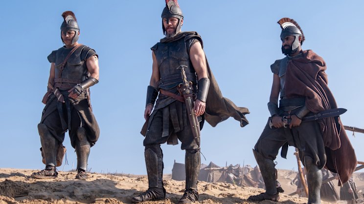 Matt Damon as Odysseus in Christopher Nolan