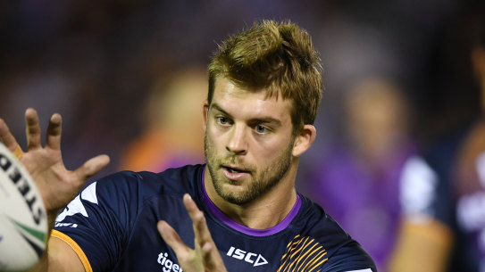 Origin prop Christian Welch has been stood down by the Melbourne Storm after inviting a guest into the NRL bubble overnight. 

