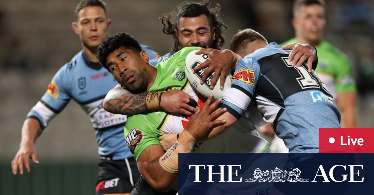 Nrl Finals Raiders Vs Sharks Storm Vs Eels Live Scores Stats And Commentary