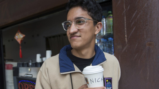 Sanjiv Gopal has found his non-Anglo name is still something that people trip up on. His "coffee name" is Nick.