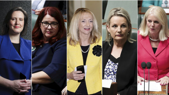 Twenty-five year low: Liberals could be left with just five women in the House of Representatives