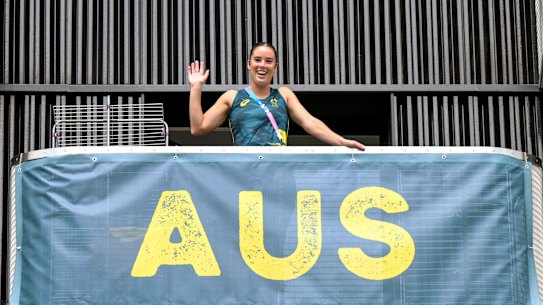 Australia’s athletes are making themselves at home in the athletes’ village in Paris.