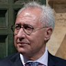 Italian Senator Francesco Giacobbe, from Sydney, in his office in Rome this week 