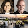 Lisa Wilkinson and Peter FitzSimons