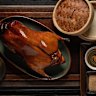 Mott 32's applewood-smoked and roasted duck.