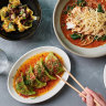 Supernormal’s vegetable dumplings with shiitake XO.