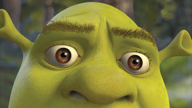 An unlikely leading man: Shrek. 