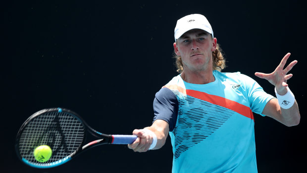 Australia’s Max Purcell lost in Australian Open qualifying on Wednesday.