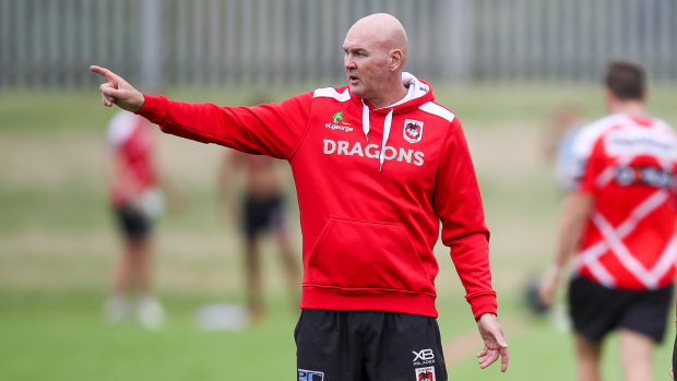 Staying: Dragons coach Paul McGregor.