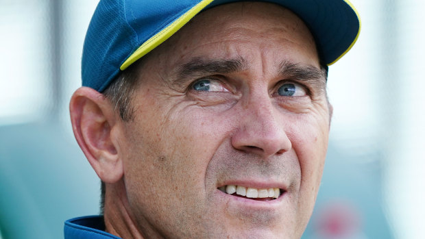 Justin Langer will have a smaller support team with him on the road.