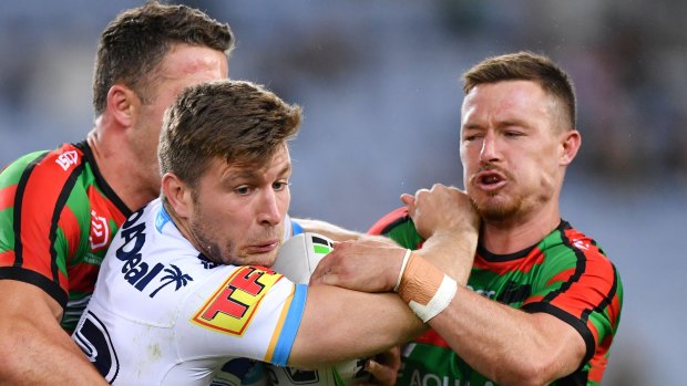 Last Monday, Souths announced the signing of Arrow on a four-year contract from the 2021 season, but desperately need the Titans star this year to fill the Burgess-sized whole in the side's forward pack. 