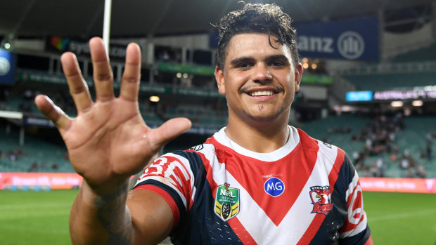 Latrell Mitchell is very popular among young NRL supporters.