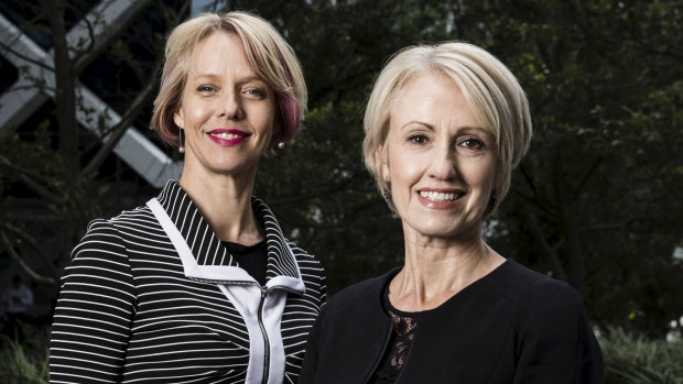 Melinda Howes and Vanessa Paterson will be empowering women to take control of their finances at Sunday's All About Women festival.