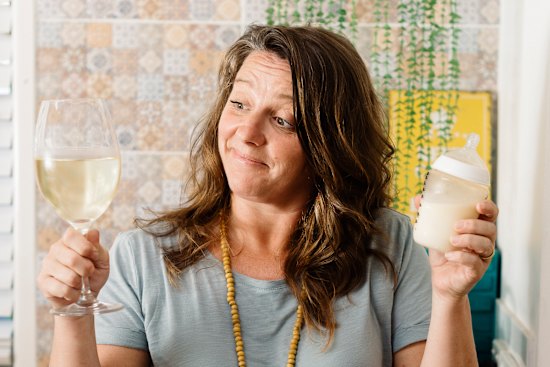 Victoria Vanstone did not find the answer to parenting stresses in alcohol.
