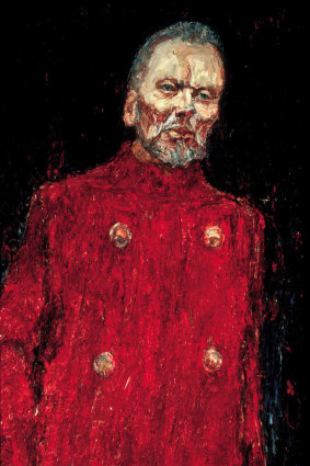 Nicholas Harding's 2001 Archibald Prize-winning painting of John Bell as King Lear.