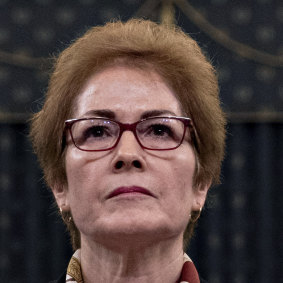 Former US ambassador to Ukraine Marie Yovanovitch.