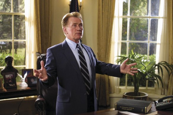 In The West Wing, Martin Sheen played  US president Jed Bartlett.