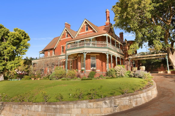 The Queen Anne Federation mansion Leura is this year’s highest house price sale at $76 million.