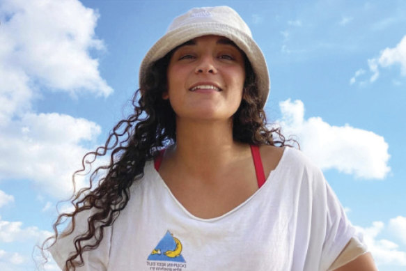 This undated photo, provided by Hostages Family Forum, shows Israeli hostage Emily Damari who has been released.