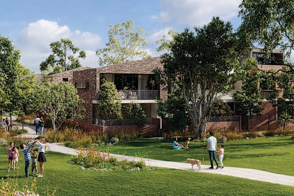 Artists impressions of the new Mount Lawley ECU campus redevelopment.