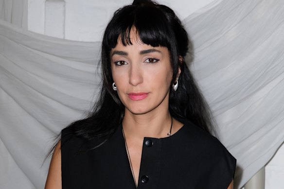 Winning artist Hoda Afshar. 