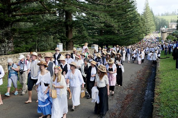 Bounty Day parade.