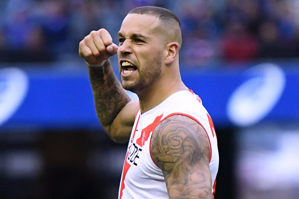 Lance Franklin is one of the greats of the game.